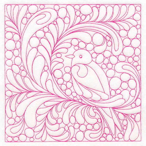 Charming Swallow Quilting Square (Double Run) - Image 2