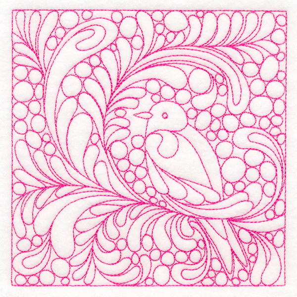 Charming Swallow Quilting Square (Double Run) - Image 4
