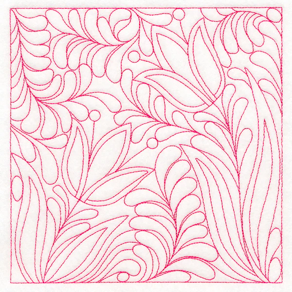 Charming Tulips Quilting Square (Double Run) - Image 2