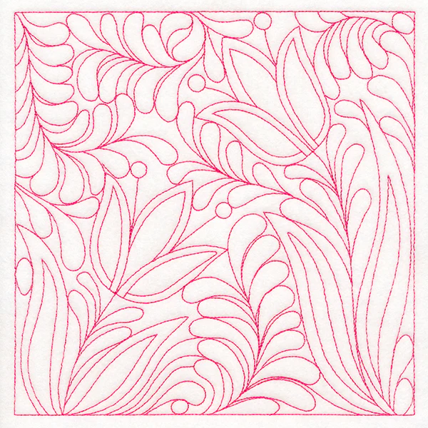 Charming Tulips Quilting Square (Double Run) - Image 6