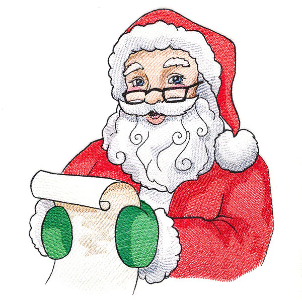 Checking His List Santa - Image 2