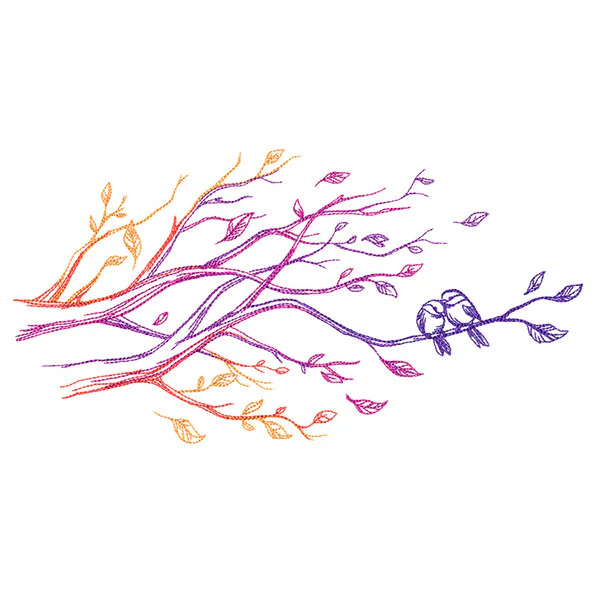 Cheerful Autumn Birds - Image 2
