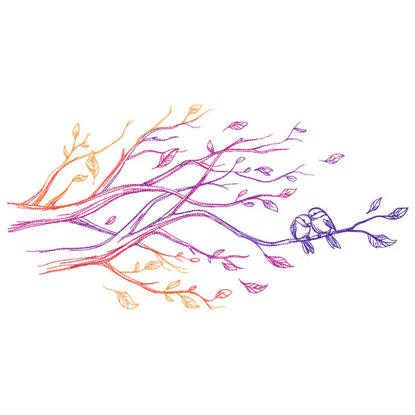 Cheerful Autumn Birds - Image 5