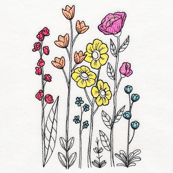 Cheerful Botanicals in Watercolor - Image 4