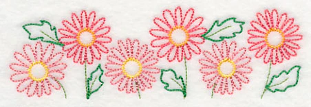 Cheerful Daisy Border (Vintage) - Image 4