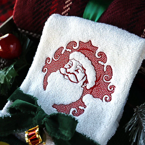 Cheerful Santa (Embossed) - Image 6