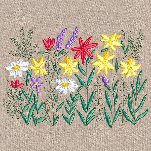 Cheerful Wildflower Border - Image 13