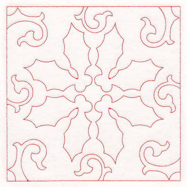 Cheery Christmas Quilting - Holly (Double Run) - Image 2