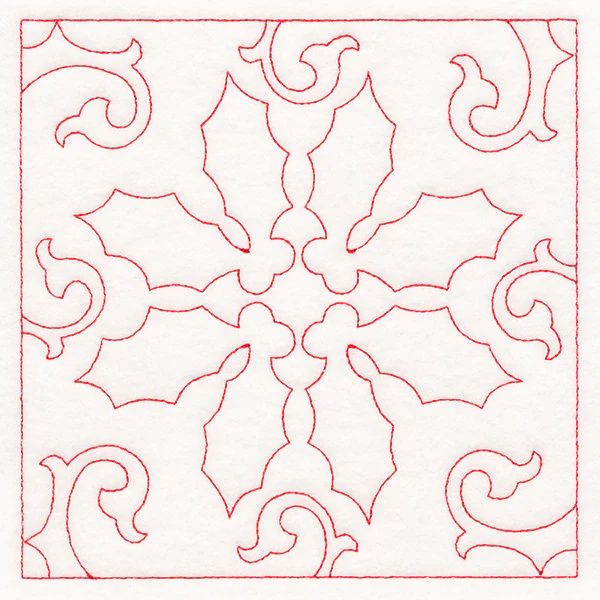 Cheery Christmas Quilting - Holly (Double Run) - Image 3