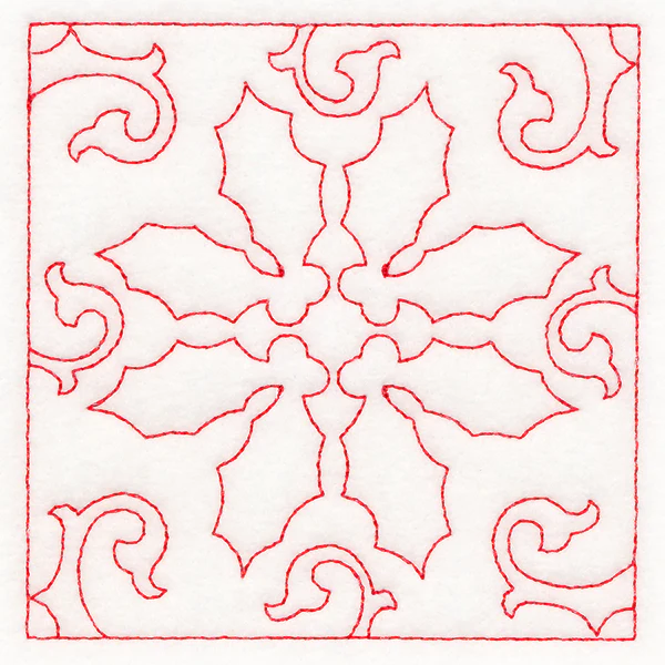 Cheery Christmas Quilting - Holly (Double Run) - Image 5