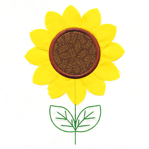 Cheery Sunflower (Crafty Cut Applique) - Image 2