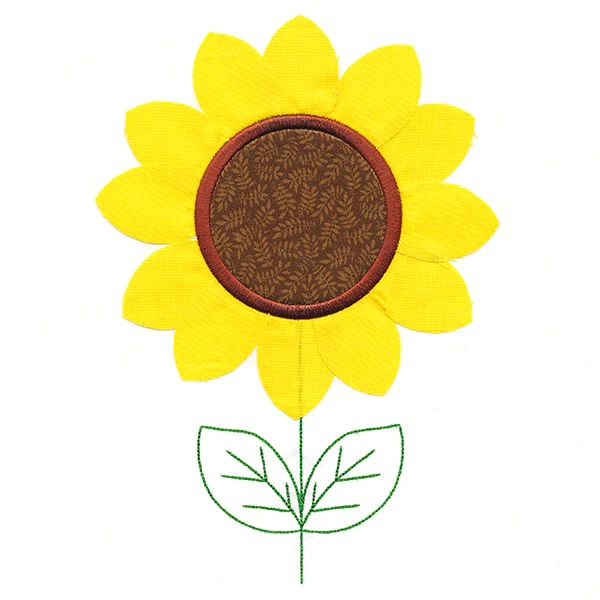 Cheery Sunflower (Crafty Cut Applique) - Image 4
