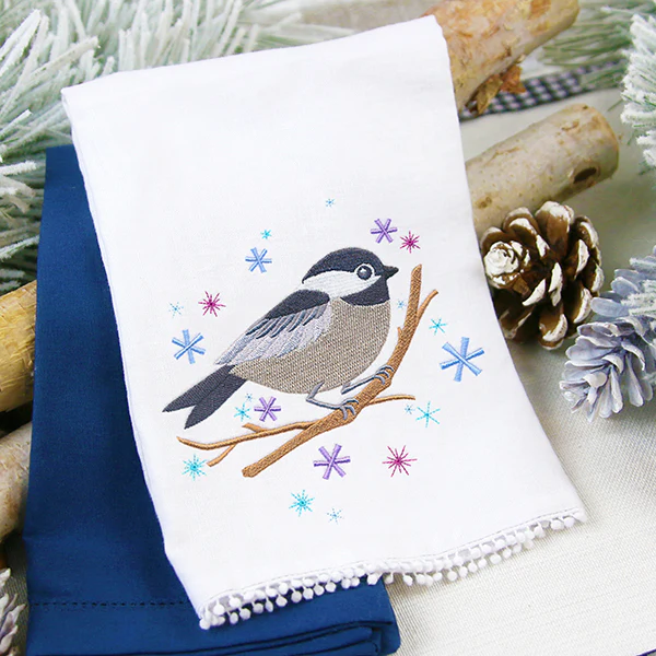Cheery Winter Chickadee - Image 2