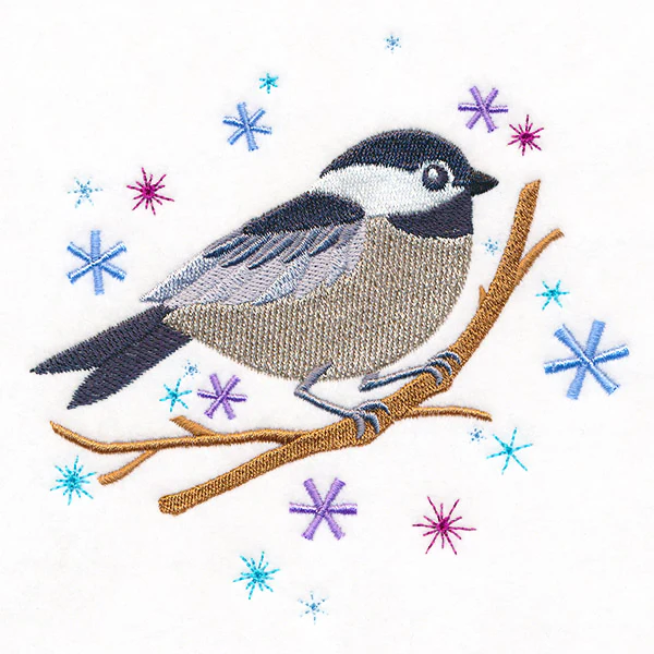 Cheery Winter Chickadee - Image 3