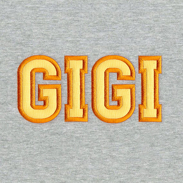 Cherished Letters - Gigi (Applique) - Image 2