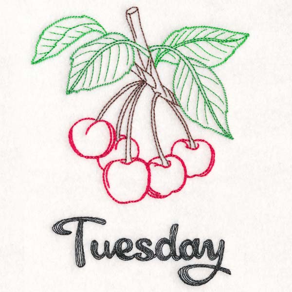 Cherries on Tuesday (Vintage) - Image 3