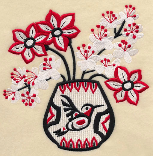 Cherry Blossom and Dogwood Bouquet - Image 2