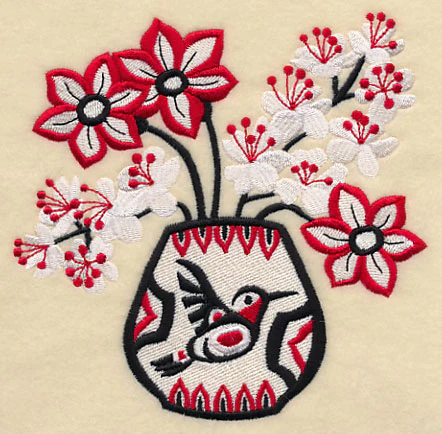 Cherry Blossom and Dogwood Bouquet - Image 3