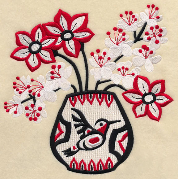 Cherry Blossom and Dogwood Bouquet - Image 6