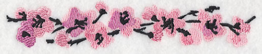 Cherry Blossoms in Bloom Border - Image 4
