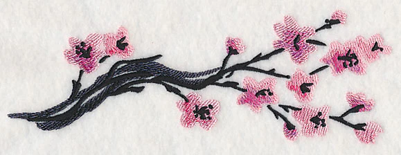 Cherry Blossoms in Bloom Branch - Image 3