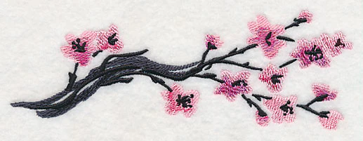 Cherry Blossoms in Bloom Branch - Image 4