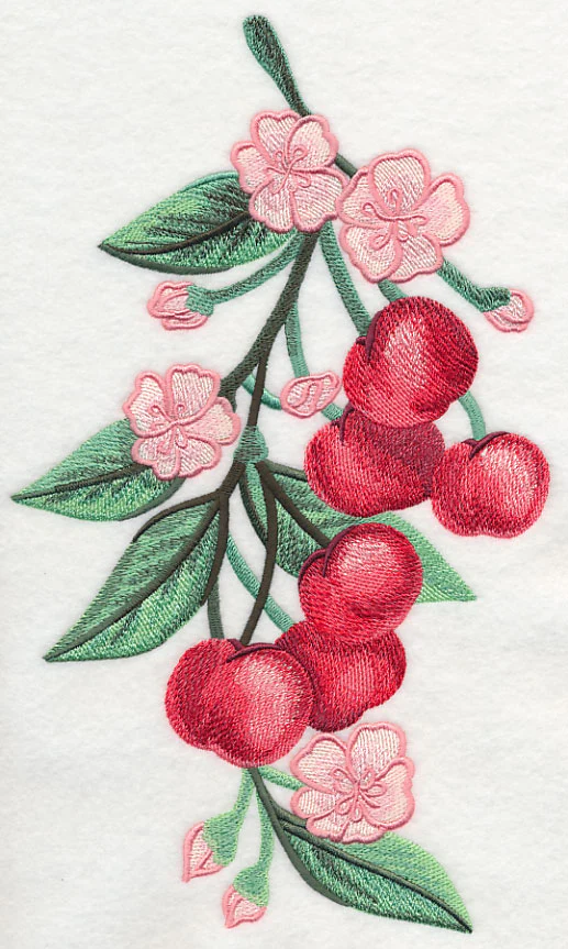 Cherry Blossoms Spray in Watercolor - Image 5