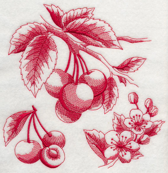 Cherry Botanical (Toile) - Image 6
