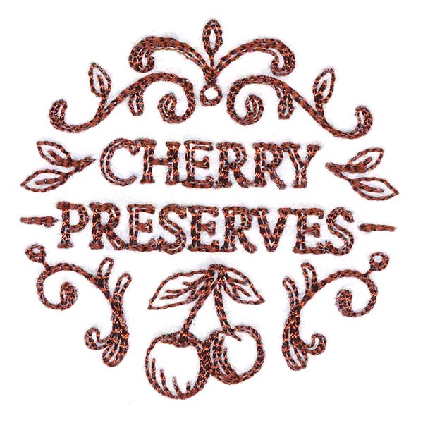 Cherry Preserves Jar Topper - Image 2