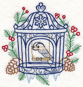 Chickadee Birdcage (Vintage) - Image 5