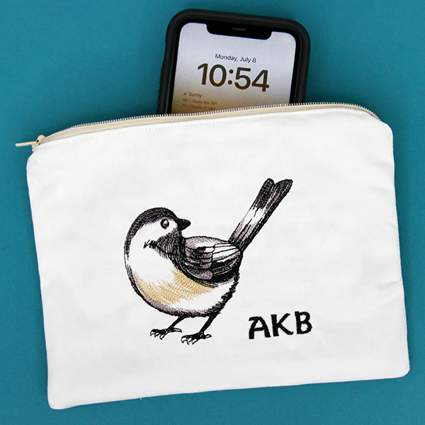 Chickadee Etching - Image 2