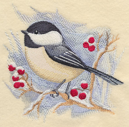 Chickadee in Watercolor - Image 3
