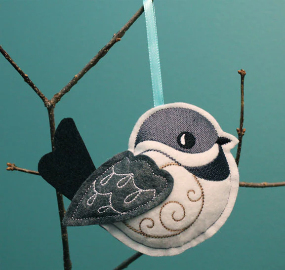 Chickadee Stuffie (In-the-Hoop) - Image 3
