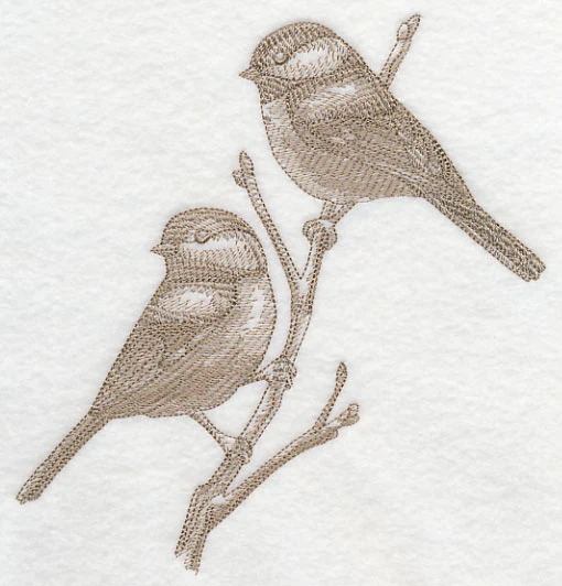 Chickadees (Toile) - Image 2
