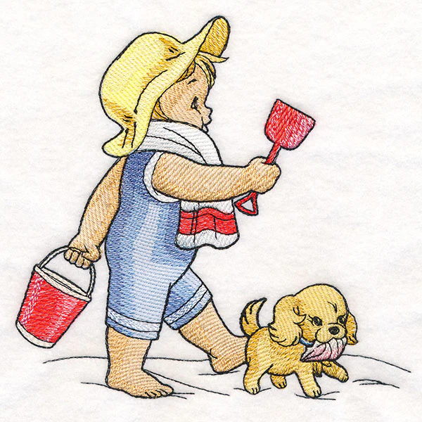 Childhood Charm - Heading to the Beach - Image 4