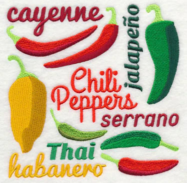 Chili Pepper Square - Image 4
