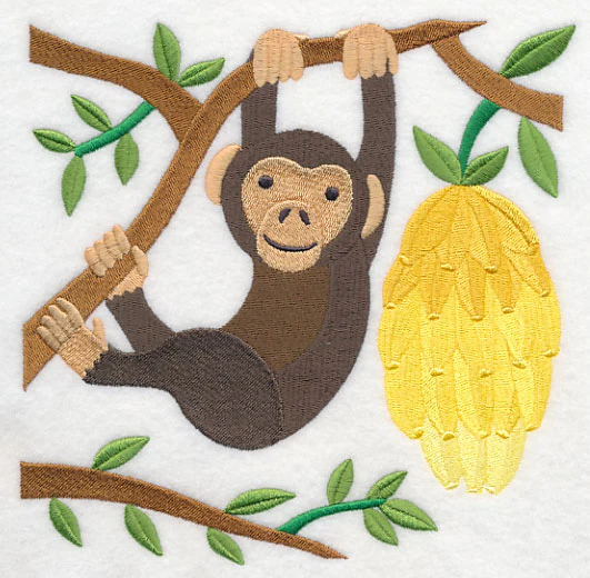 Chimpanzee and Bananas - Image 2