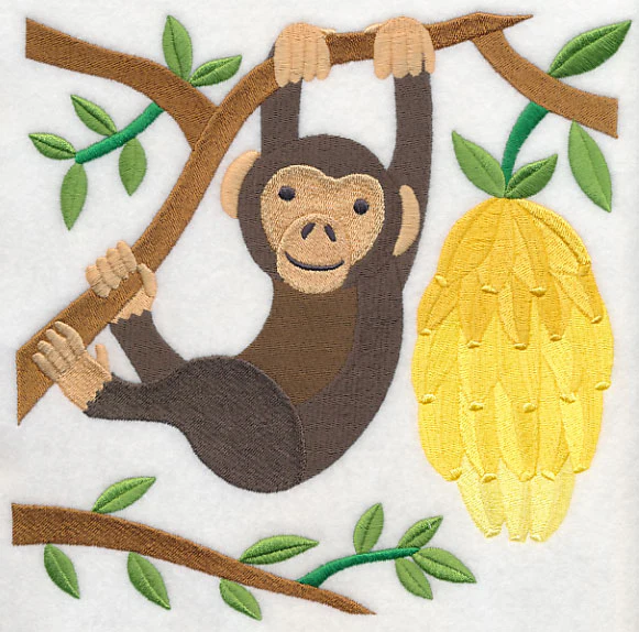 Chimpanzee and Bananas - Image 6