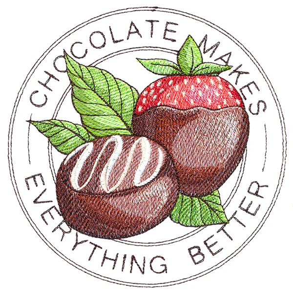 Chocolate Makes Everything Better Stamp - Image 5