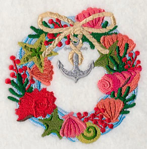 Christmas at the Beach Wreath - Image 5