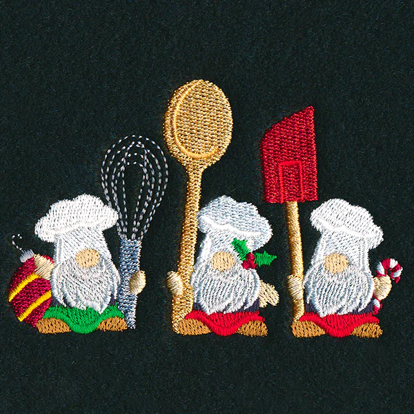 Christmas Baking Gnomes Trio - Image 5