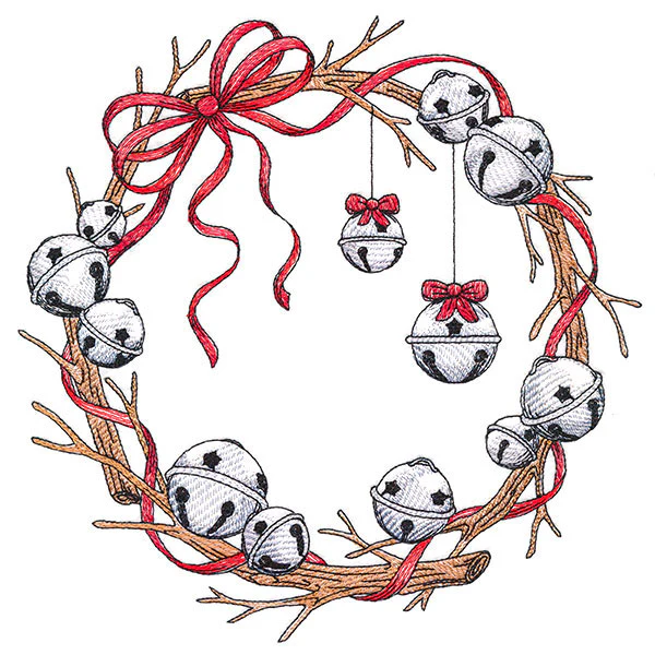Christmas Bells Wreath - Image 5