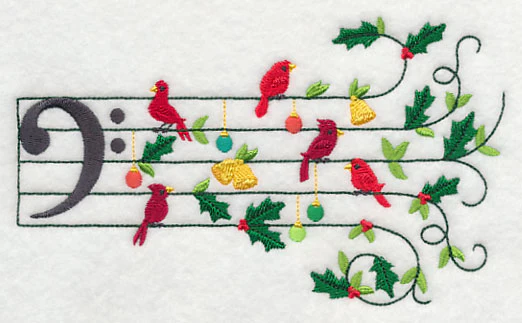 Christmas Birdsong with Holly-day Charm (Bass) - Image 4