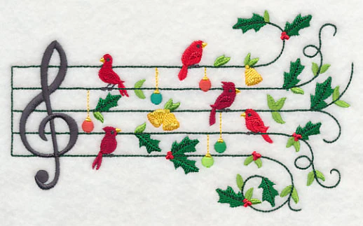 Christmas Birdsong with Holly-day Charm (Treble) - Image 4