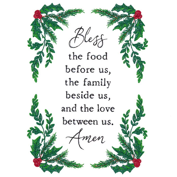 Christmas Blessing with Botanicals - Image 2
