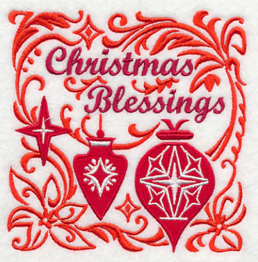 Christmas Blessings with Festive Filigree - Image 4