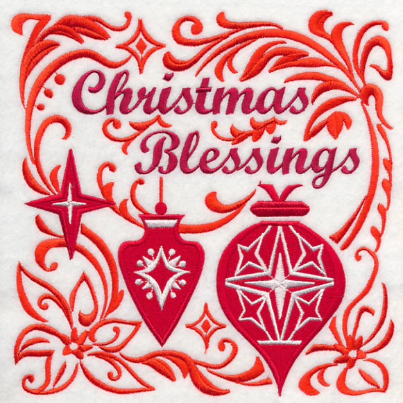 Christmas Blessings with Festive Filigree - Image 6