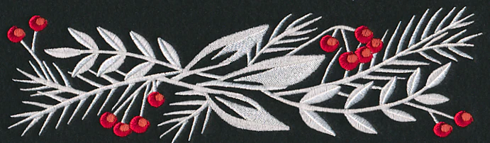 Christmas Bliss Border (Whitework) - Image 2