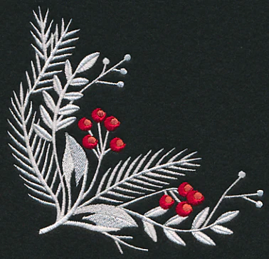 Christmas Bliss Corner (Whitework) - Image 2