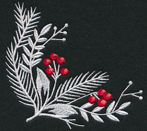 Christmas Bliss Corner (Whitework) - Image 3